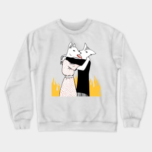 dogs lovers Crewneck Sweatshirt